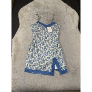 Forever 21 Blue Floral Mini Dress